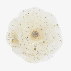 Cute Cute Ivory Satin & Tulle Hairclip (6cm) Clearance