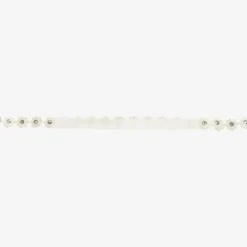 Cute Cute Ivory Satin Flower Headband New