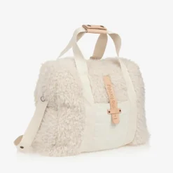 1 + in the family Ivory Sherpa Fleece Changing Bag (48cm) Sale