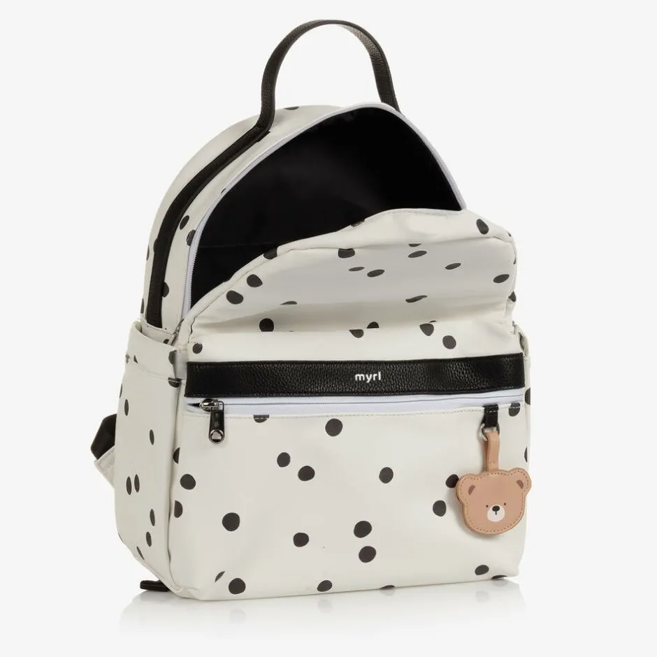 Mayoral Ivory Spot Changing Backpack (34cm) New