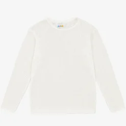 Joha Ivory Thermal Wool & Silk Top Online