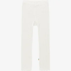 Joha Ivory Wool & Silk Leggings Discount