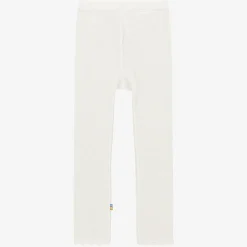 Joha Ivory Wool & Silk Leggings Discount