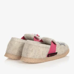 Giesswein Ivory Wool Unicorn Slippers