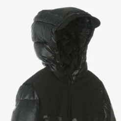 Guess Junior Boys Black Hooded Puffer Jacket Outlet