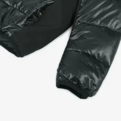 Guess Junior Boys Black Hooded Puffer Jacket Outlet