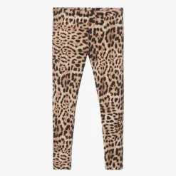 Guess Junior Girls Cotton Leopard Print Leggings Online