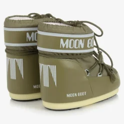 Moon Boot Khaki Green Icon Short Snow Boots Online