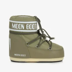 Moon Boot Khaki Green Icon Short Snow Boots Online