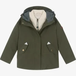 Töastie Khaki Green 2-in-1 Waterproof Raincoat Discount