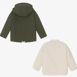 Töastie Khaki Green 2-in-1 Waterproof Raincoat Discount