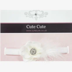 Cute Cute Lemon Flower & Feather Headband Sale