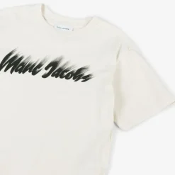MARC JACOBS Light Beige Organic Cotton T-Shirt Sale