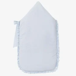 Nanán Light Blue Cotton Jersey Baby Nest (80cm) New
