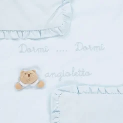 Nanán Light Blue Padded Blanket (85cm) New