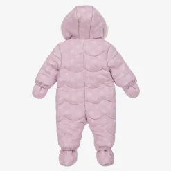 Mayoral Lilac Purple Padded Baby Snowsuit New
