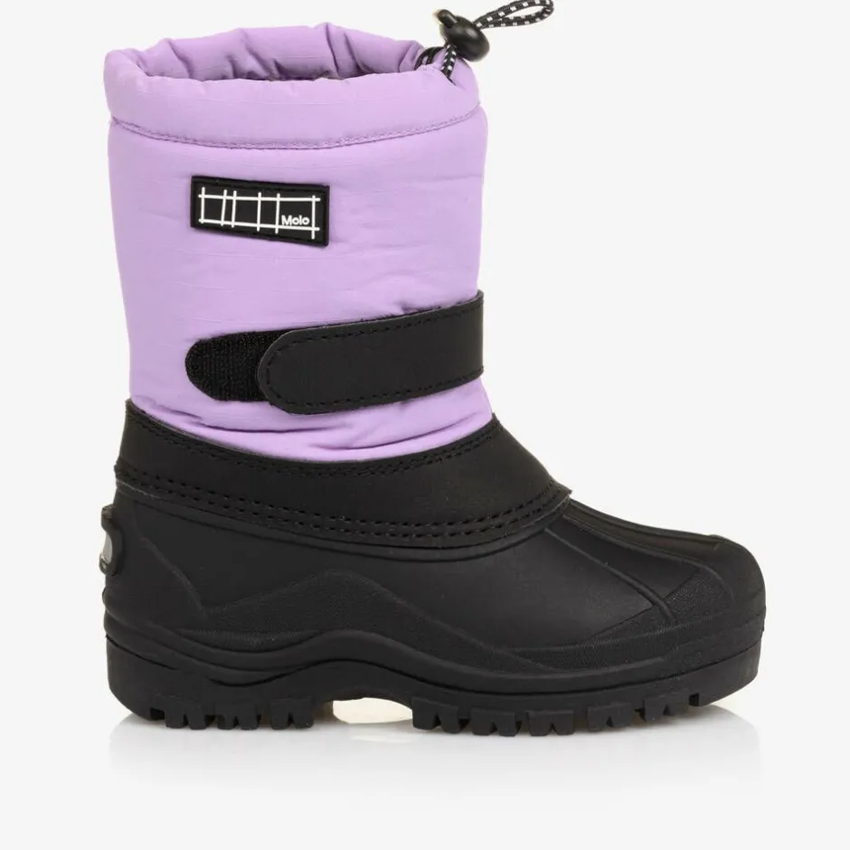 Molo Lilac Purple Snow Boots New