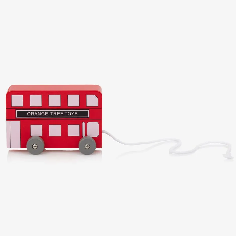 Orange Tree Toys London Bus Pull Along Toy (13cm) Sale