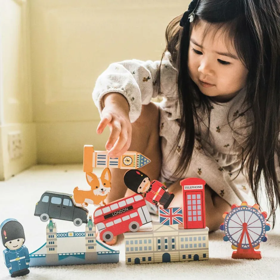 Orange Tree Toys London Landmarks Stacking Game Discount
