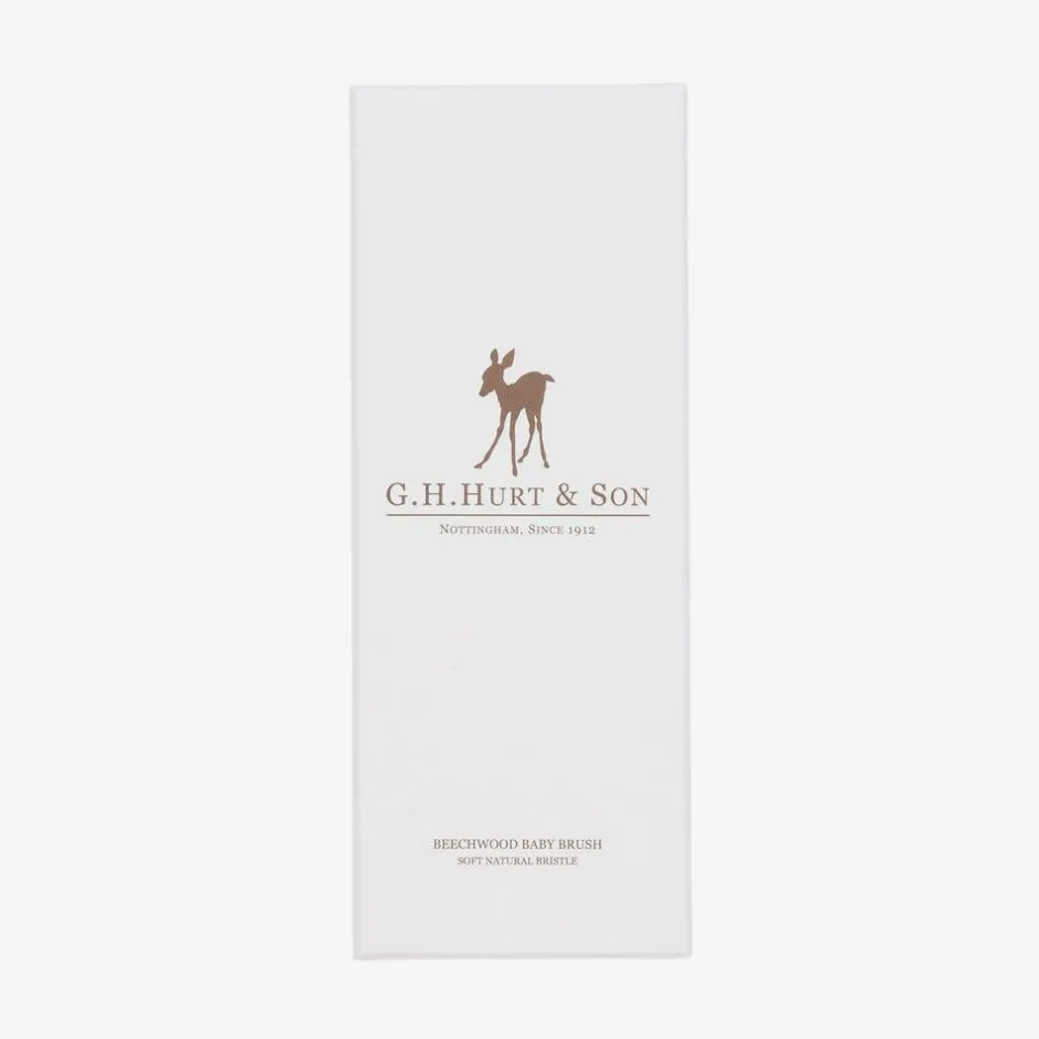 G.H.Hurt amp; Son Luxury Wood & Bristle Baby Hairbrush Discount