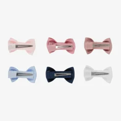 Milledeux Mini Bow Hair Clips (6 Pack) Sale