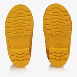 Hatley Navy Blue & Yellow Rain Boots Best