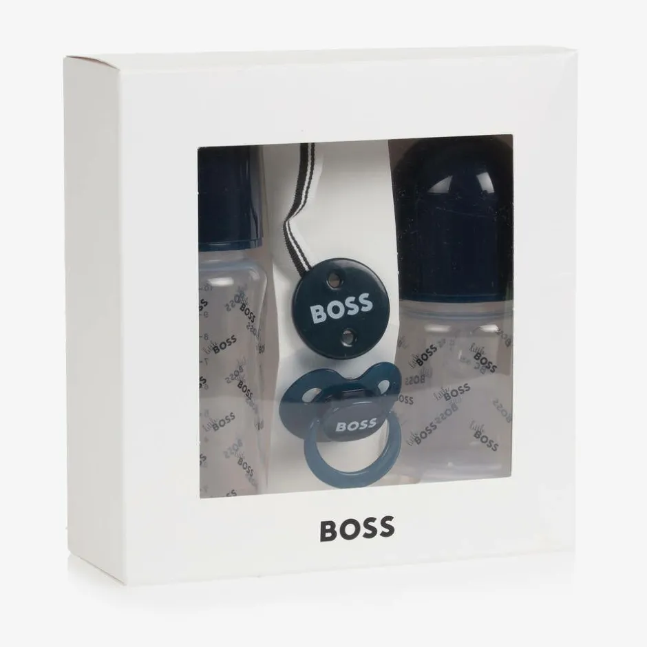 BOSS Navy Blue Bottle & Dummy Set Discount