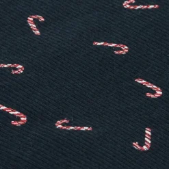 NAME IT Navy Blue Candy Cane Baby Leggings Sale