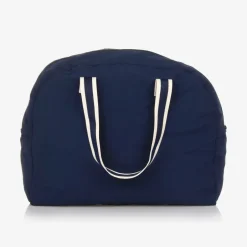 Mini Rodini Navy Blue Canvas Sports Bag (48cm) Online