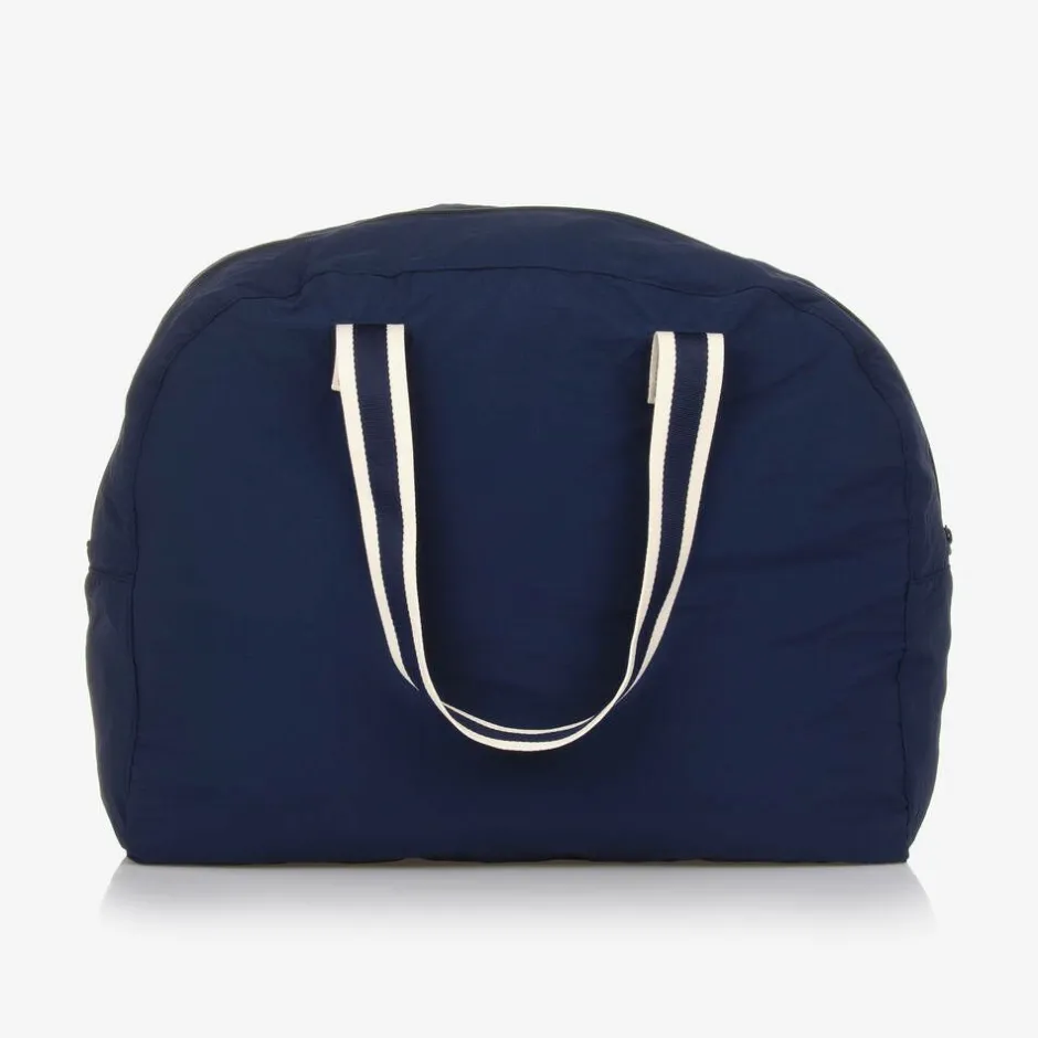 Mini Rodini Navy Blue Canvas Sports Bag (48cm) Online
