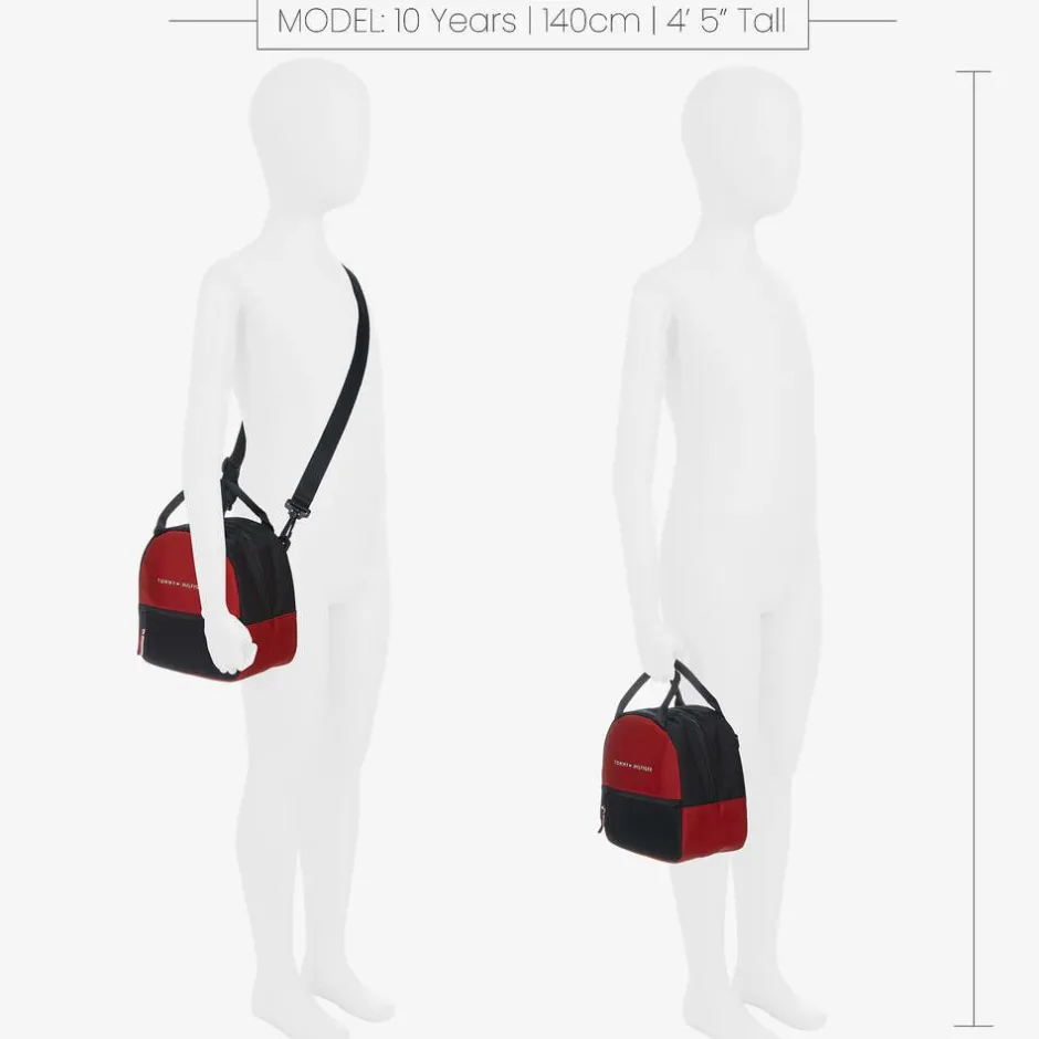 Tommy Hilfiger Navy Blue Colourblock Lunch Bag (20cm) Clearance