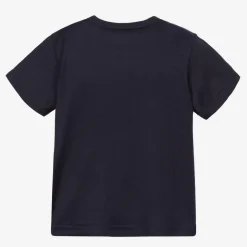 Dolce amp; Gabbana Navy Blue Cotton Baby T-Shirt Best