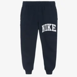 Nike Navy Blue Cotton Joggers