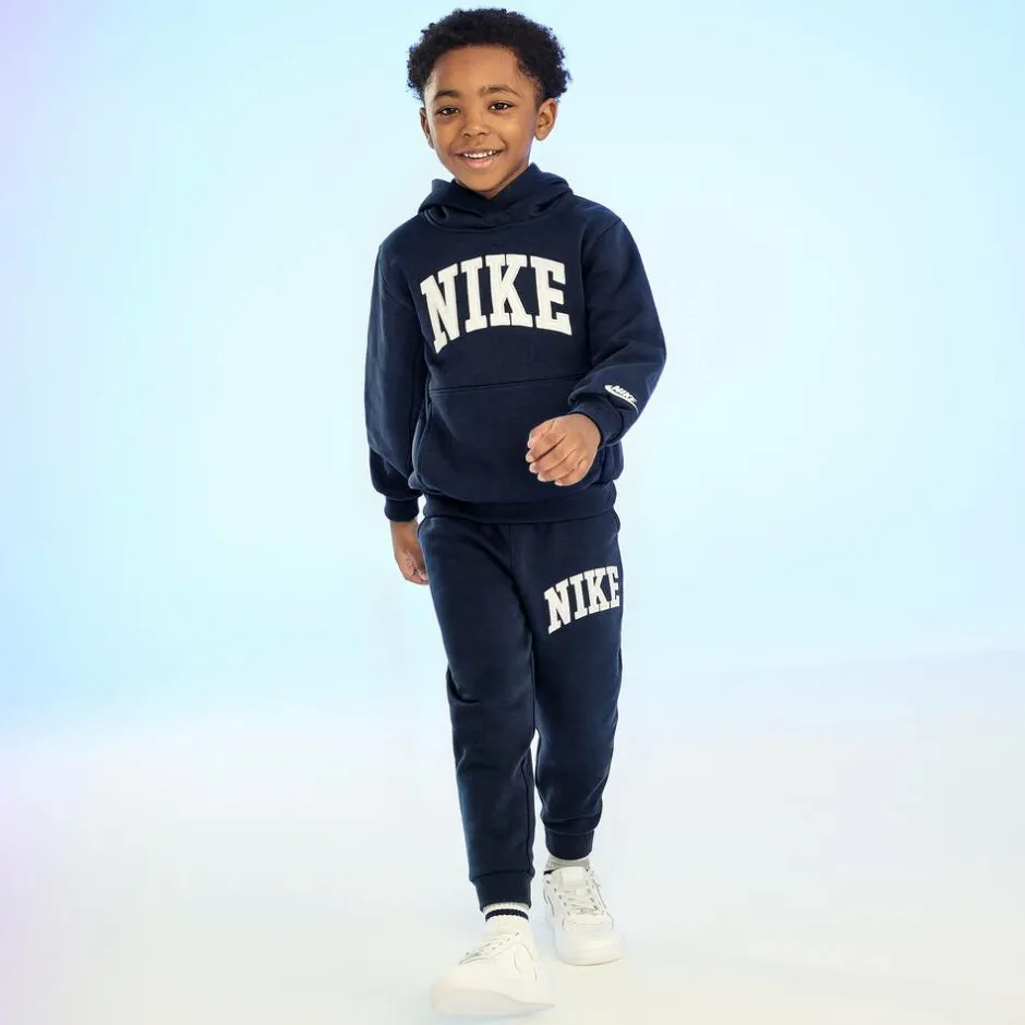 Nike Navy Blue Cotton Joggers