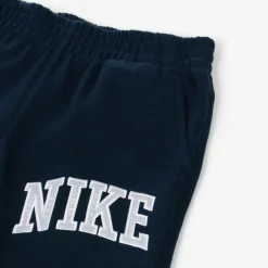 Nike Navy Blue Cotton Joggers