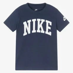 Nike Navy Blue Cotton T-Shirt New