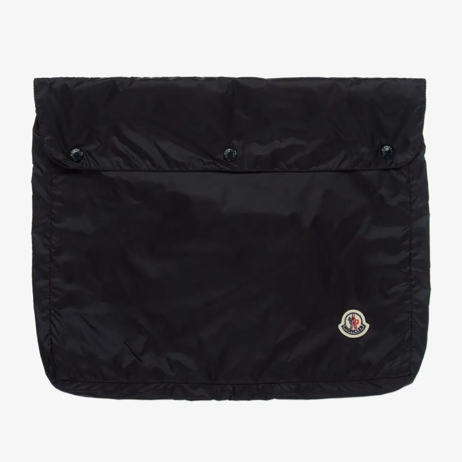 Moncler Enfant Navy Blue Down Padded Blanket (80cm) Sale