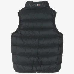 Tommy Hilfiger Navy Blue Down Padded Gilet Sale