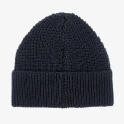 Tommy Hilfiger Navy Blue Flag Logo Beanie Hat Clearance