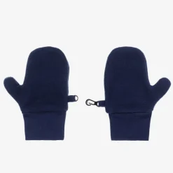Playshoes Navy Blue Fleece Mittens Clearance