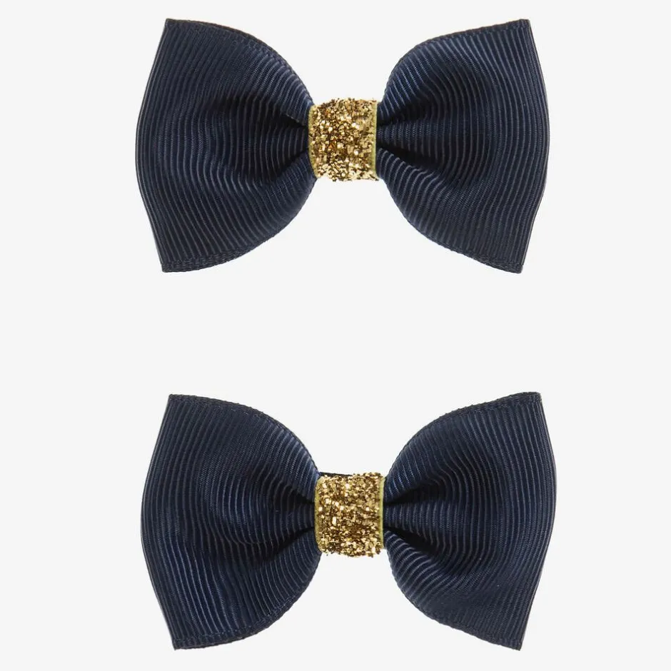Milledeux Navy Blue Hair Clips (2 Pack) Outlet