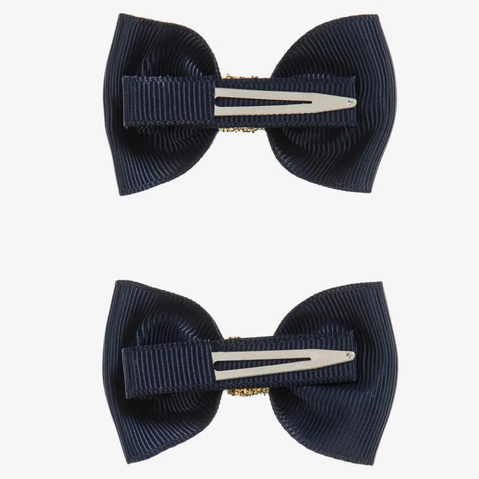Milledeux Navy Blue Hair Clips (2 Pack) Outlet