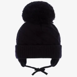 Sätila of Sweden Navy Blue Jim Giant Pom-Pom Hat Hot