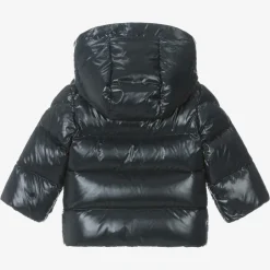 Moncler Enfant Navy Blue K2F Down Padded Jacket Outlet