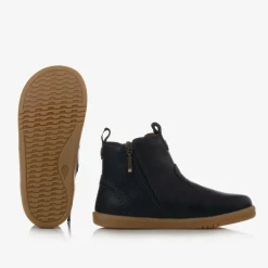Bobux IWalk Navy Blue Leather Ankle Boots Sale
