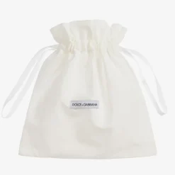 Dolce amp; Gabbana Navy Blue Leather DG Bag (20cm) Hot