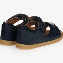 Bobux IWalk Navy Blue Leather Sandals New