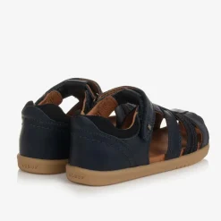 Bobux IWalk Navy Blue Leather Sandals Hot