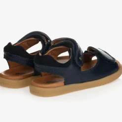 Bobux Kid + Navy Blue Leather Sandals Clearance