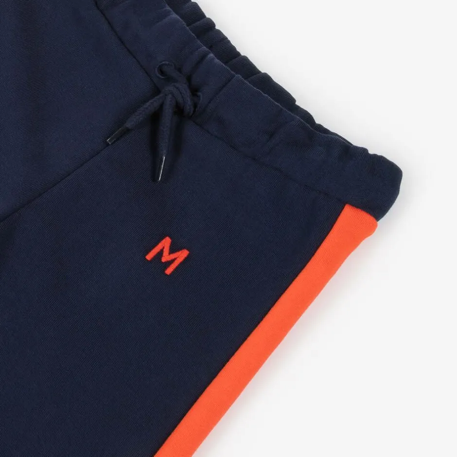 Mini Rodini Navy Blue Organic Cotton Joggers